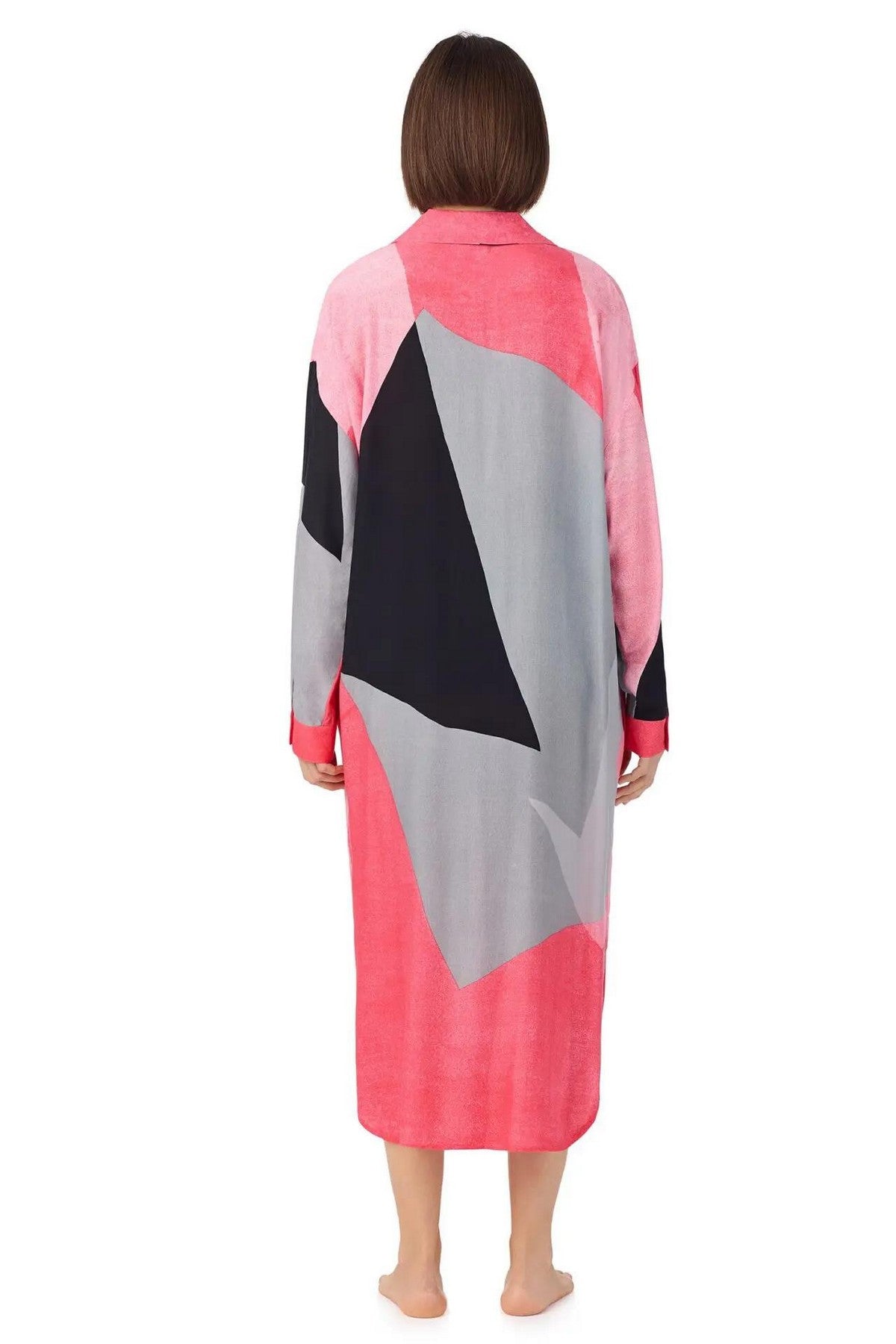 Платье из вискозы YI60043 812 coral