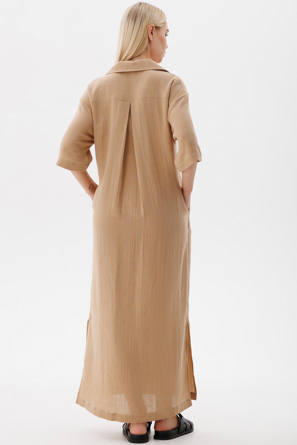 Платье-халат из муслина 1675/11023