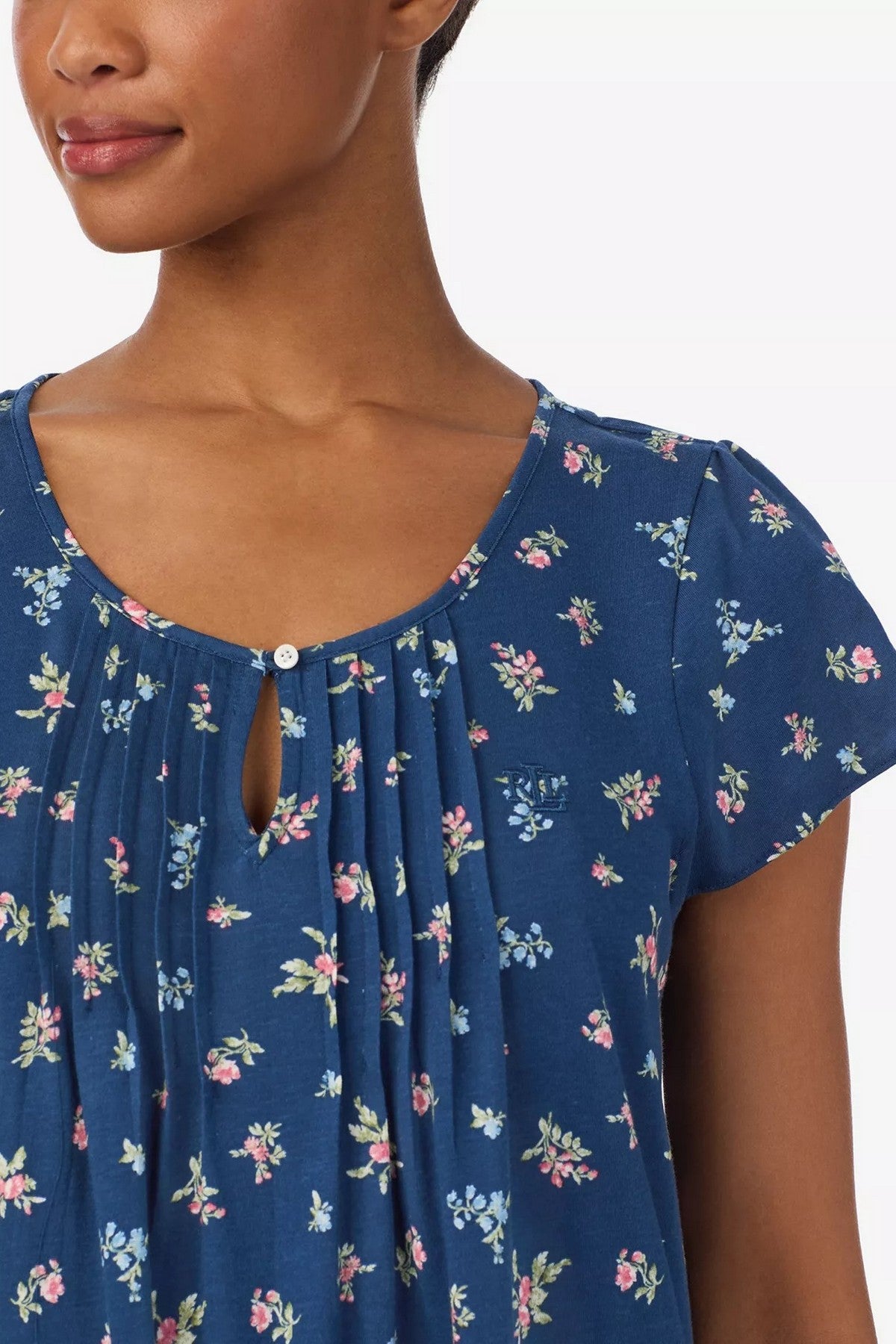 Бавовняна домашня сукня 995823360 blue