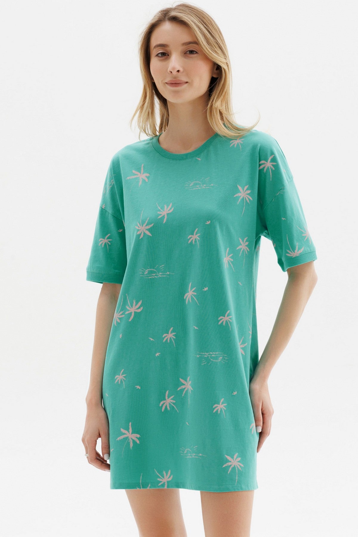 Хлопковое платье-туника 1780/12025