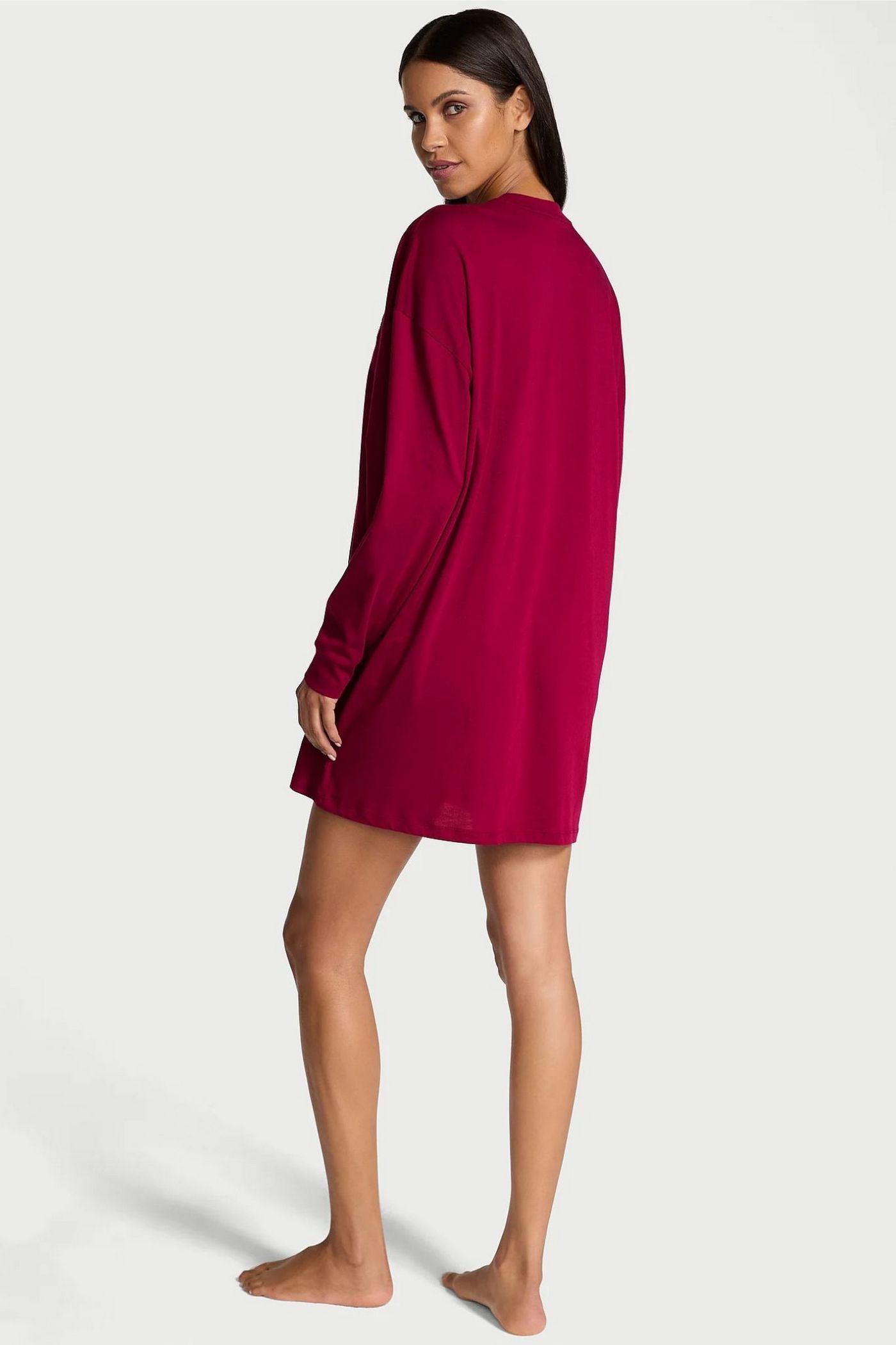 Хлопковая туника 649631863 bordo