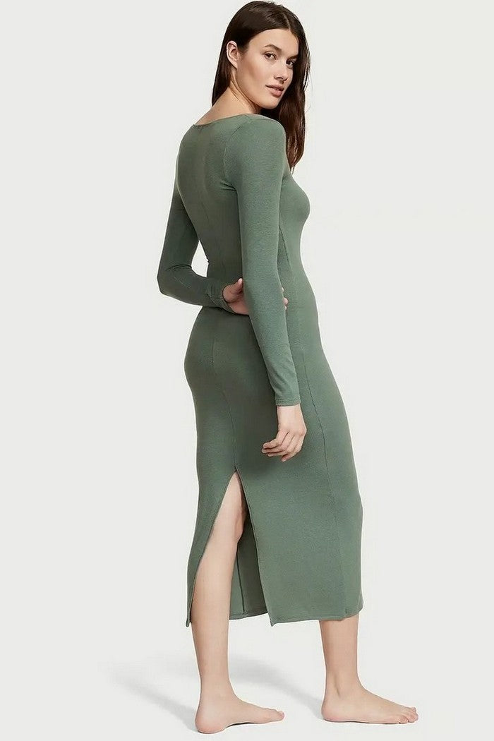 Облегающее платье миди 674530564 green