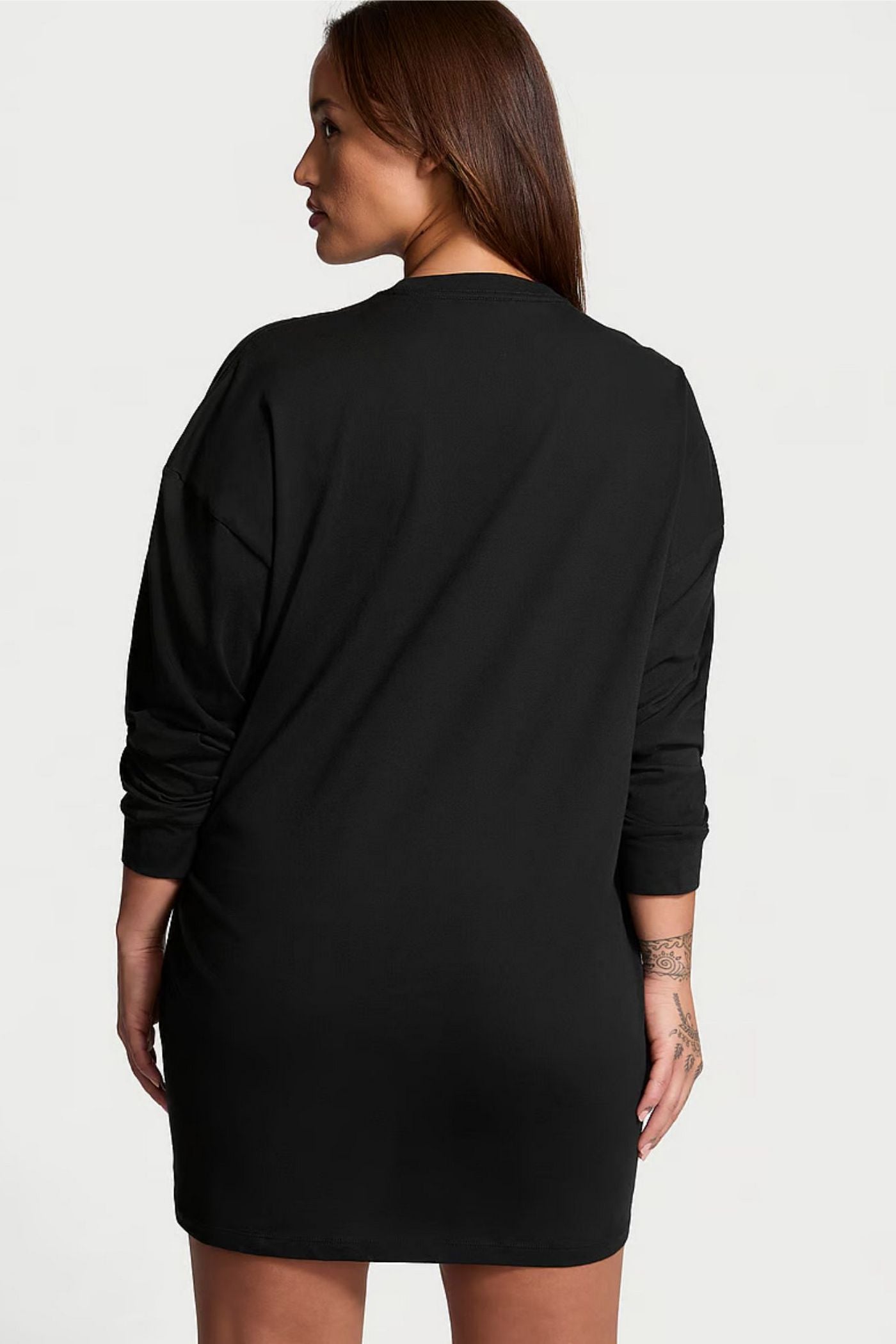 Хлопковая туника 885644327 black