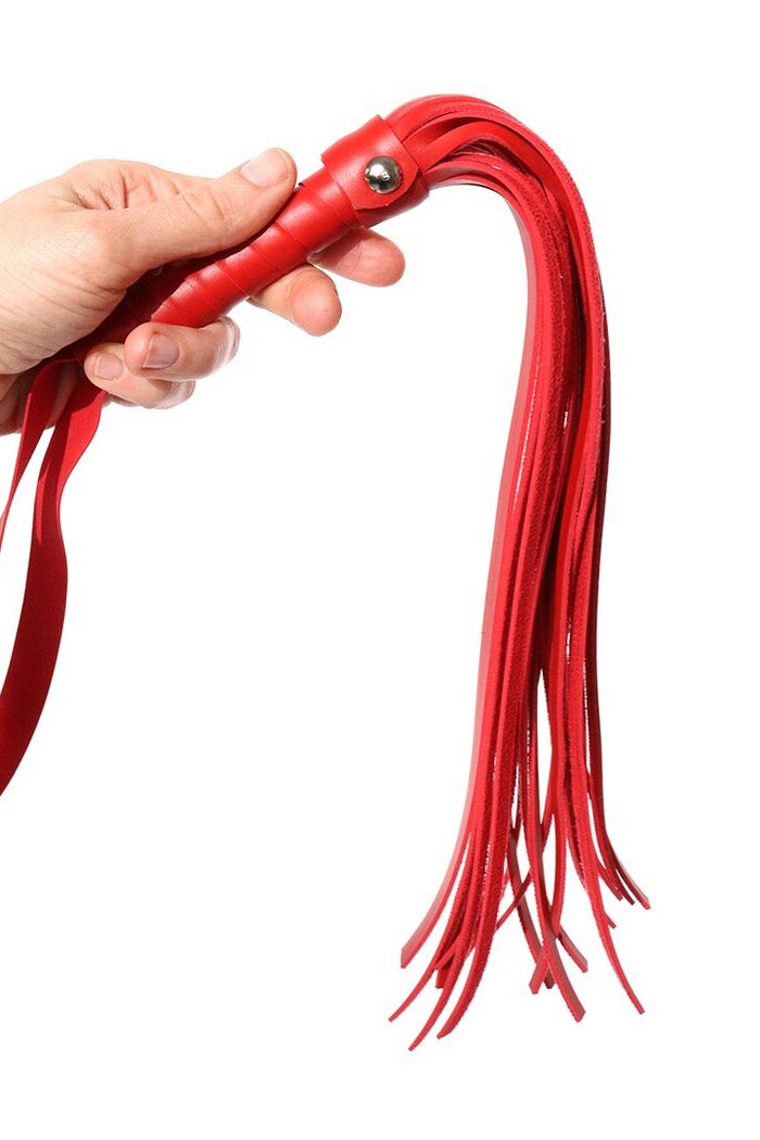 Плеть из эко-кожи Flogger red