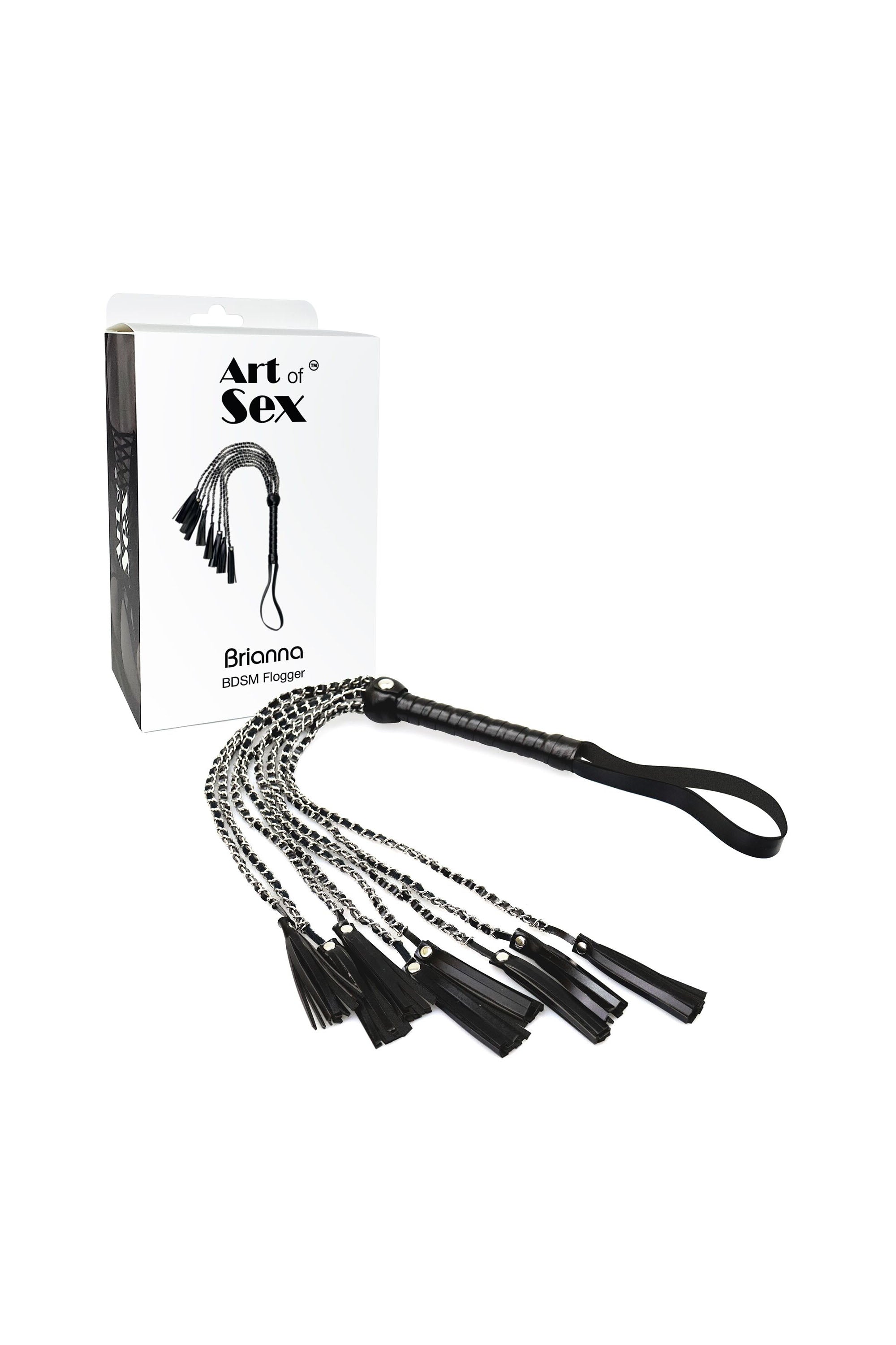 Плеть из эко-кожи SO9665 Brianna black