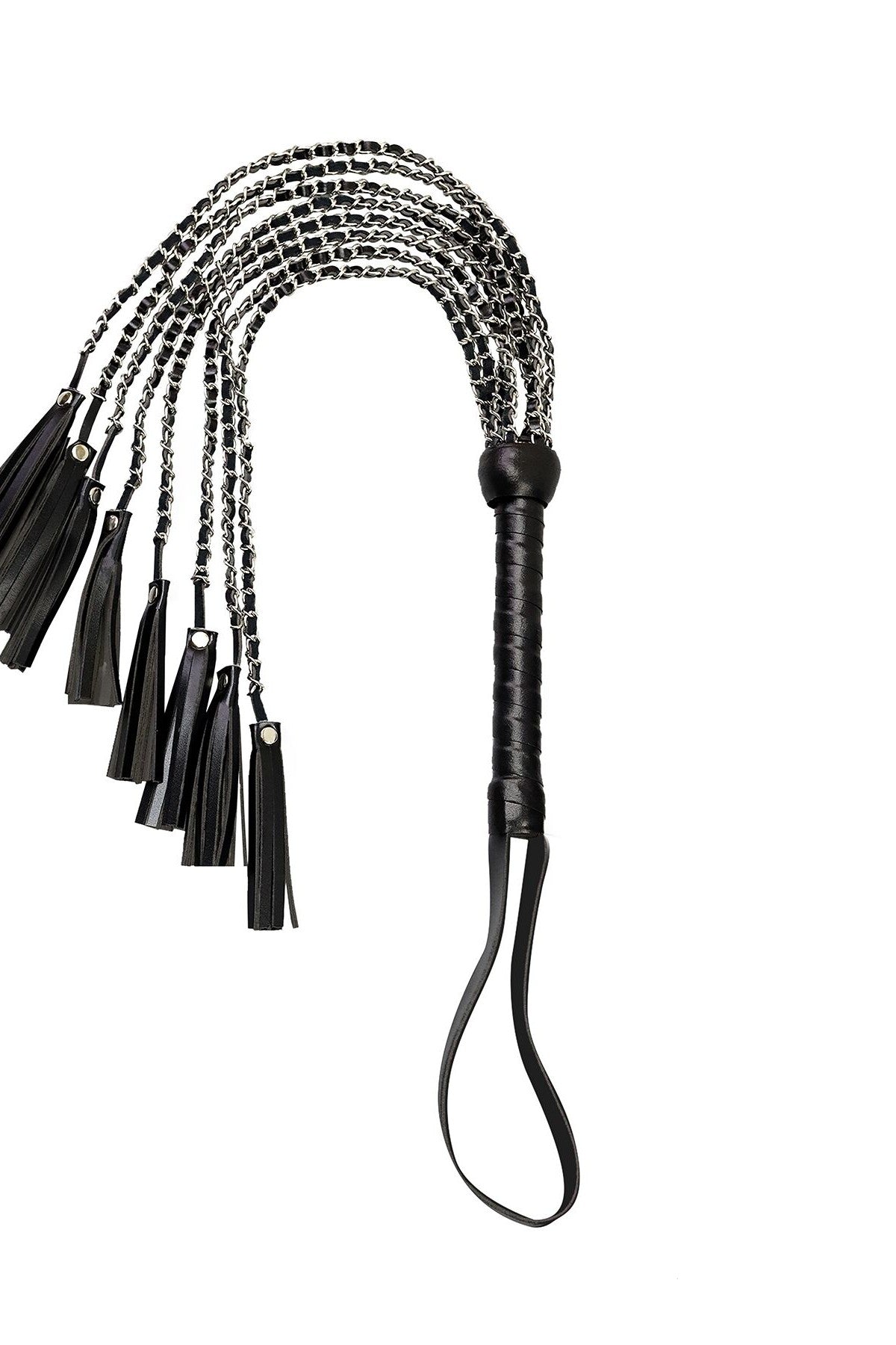 Плеть из эко-кожи SO9665 Brianna black