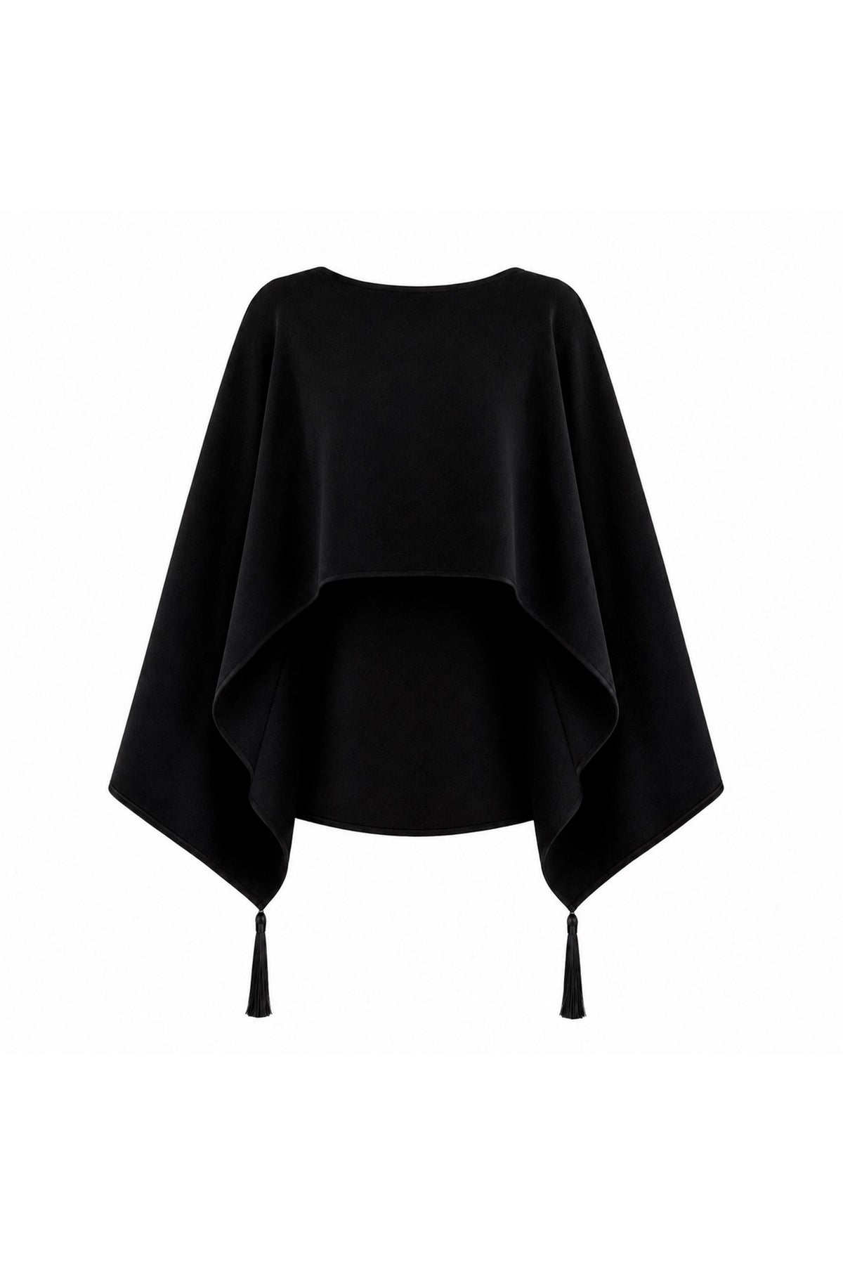 Велюрове пончо 650-2135/01 black Anabel Arto