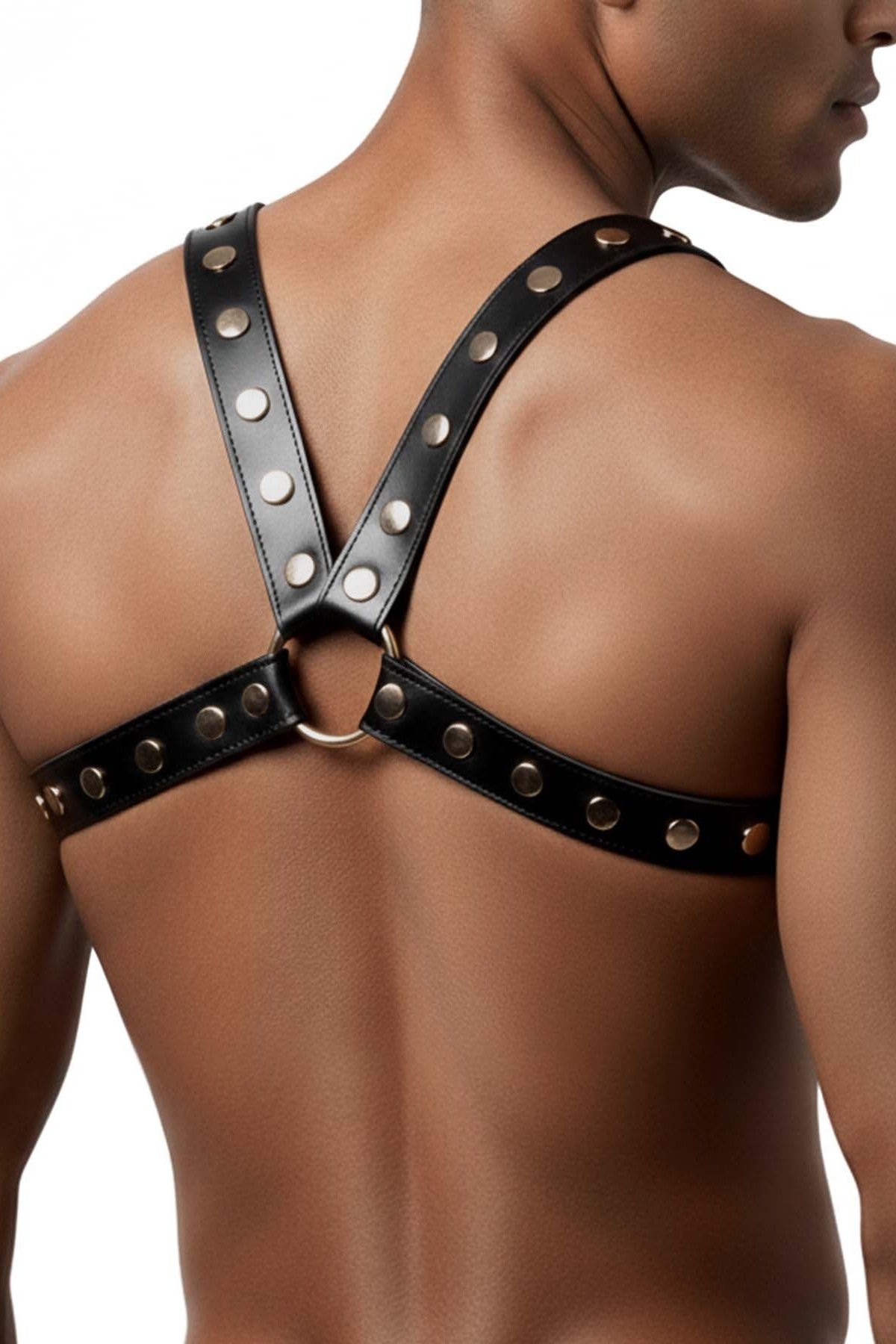 Портупея чоловіча з екошкіри Spartacus blackk Art of Sex