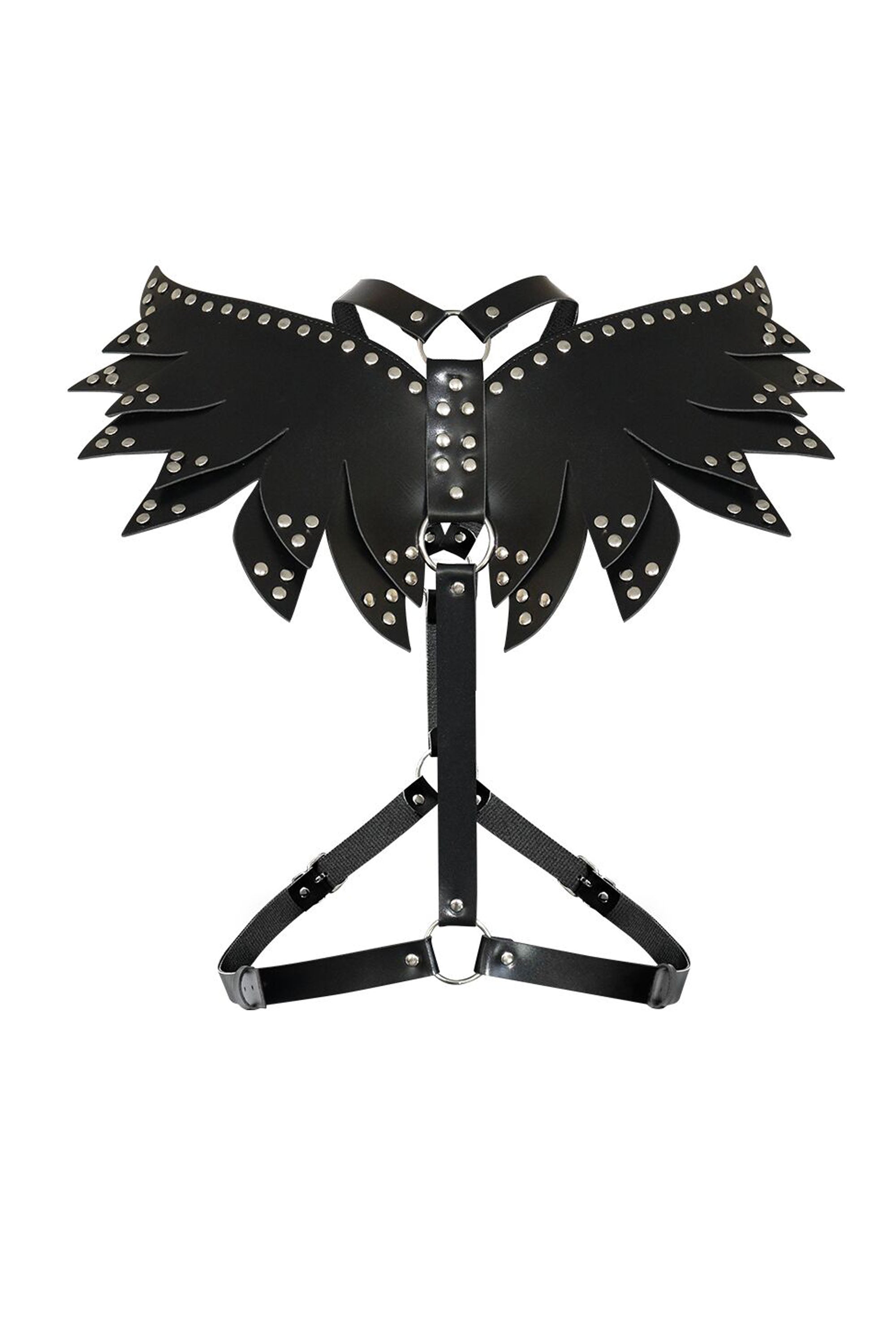 Портупея с крыльями Wings black