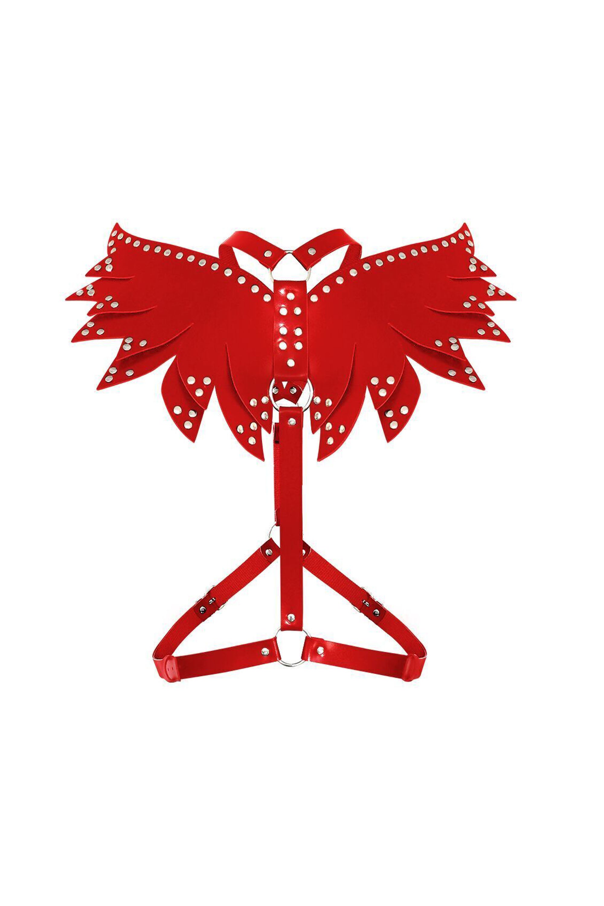 Портупея с крыльями Wings red