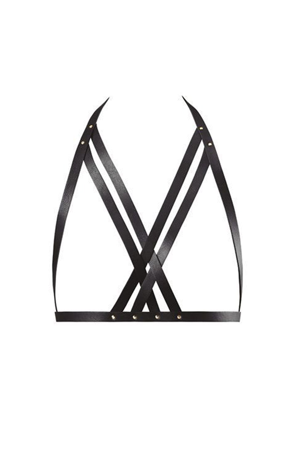 Портупея на грудь Halter Bra Harness Black