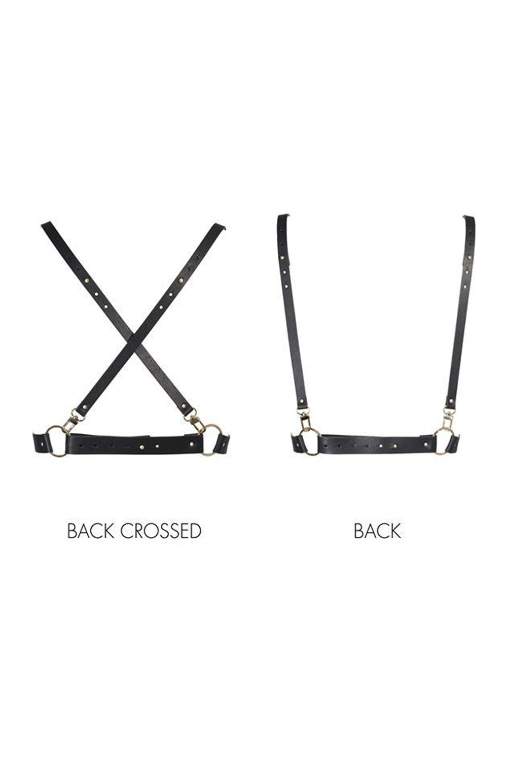 Портупея из эко-кожи X Harness Black