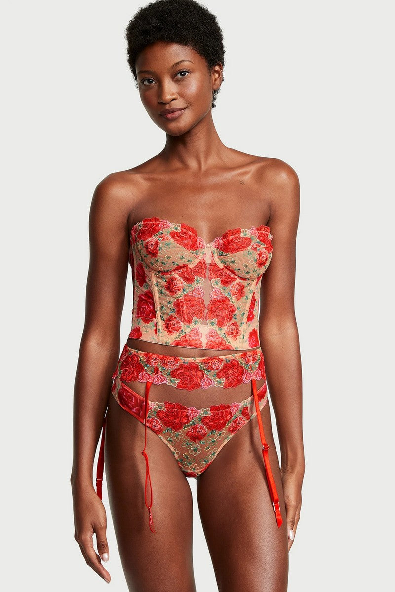 Пояс для панчох з вишивкою 838164196 Victoria`s Secret