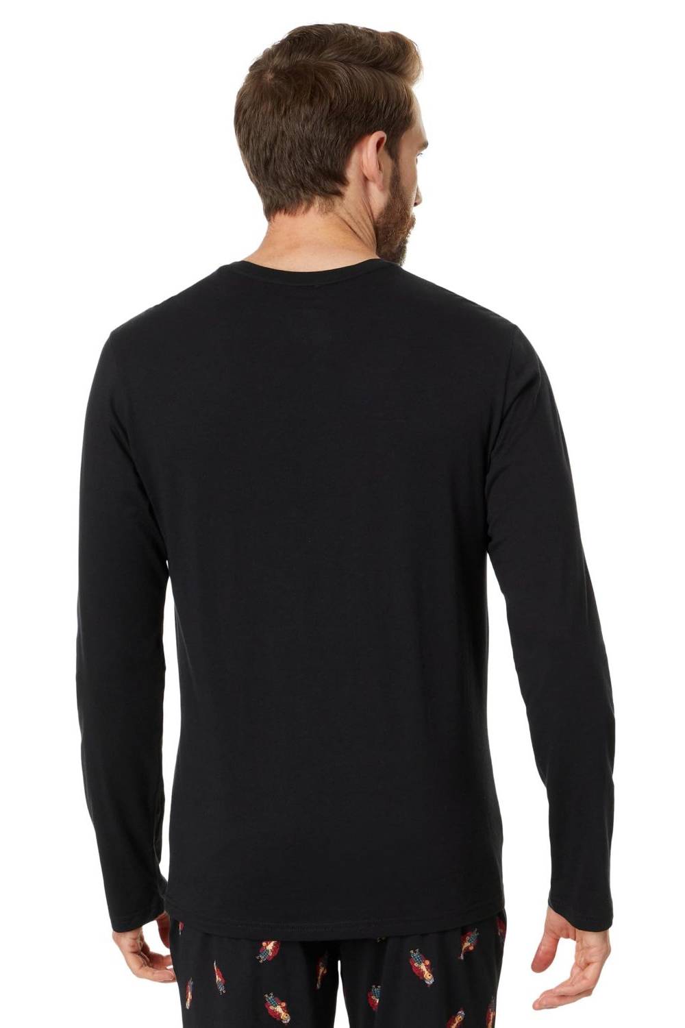 Мужская пижама с принтом 329631320 black