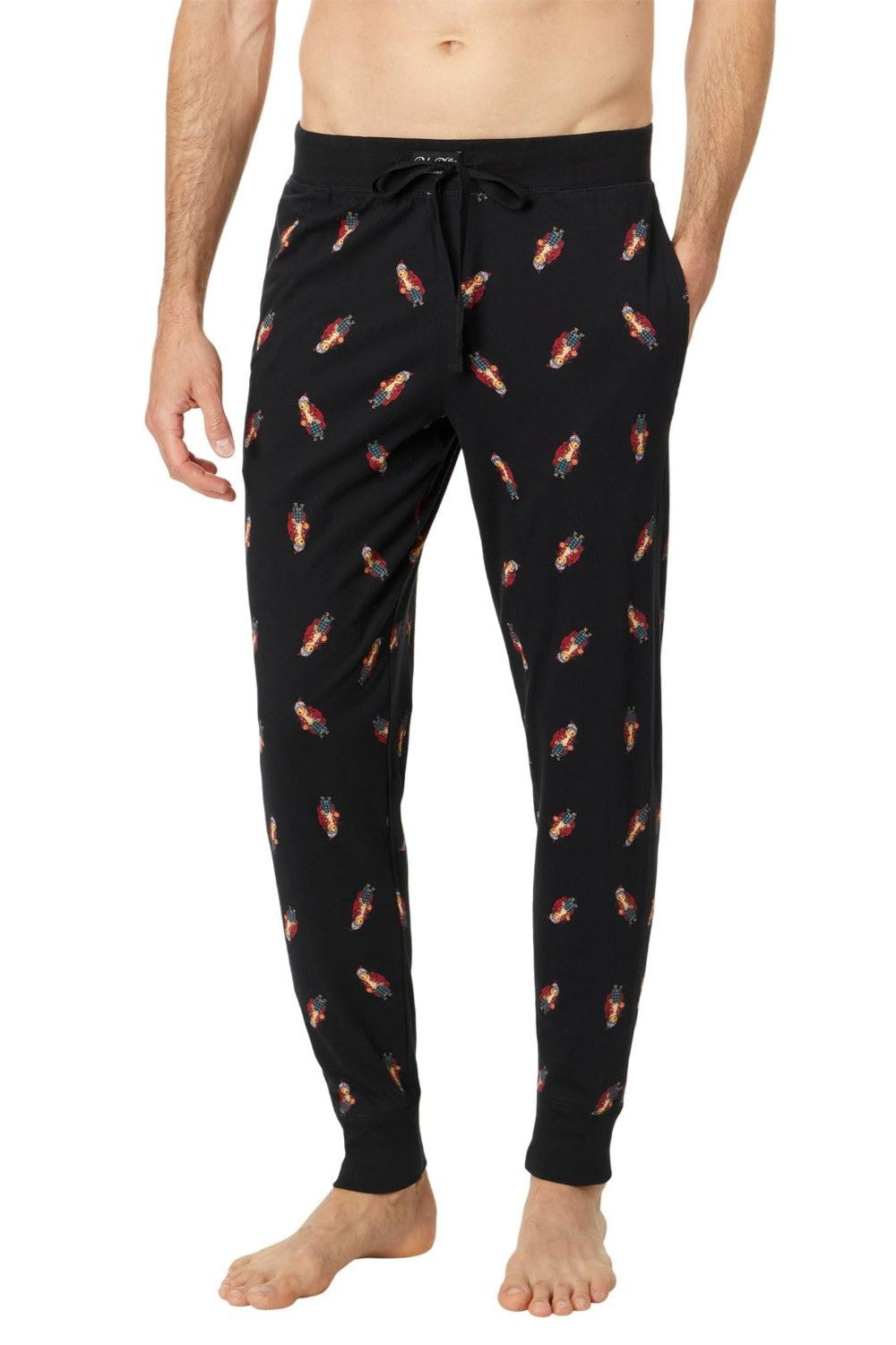 Мужская пижама с принтом 329631320 black