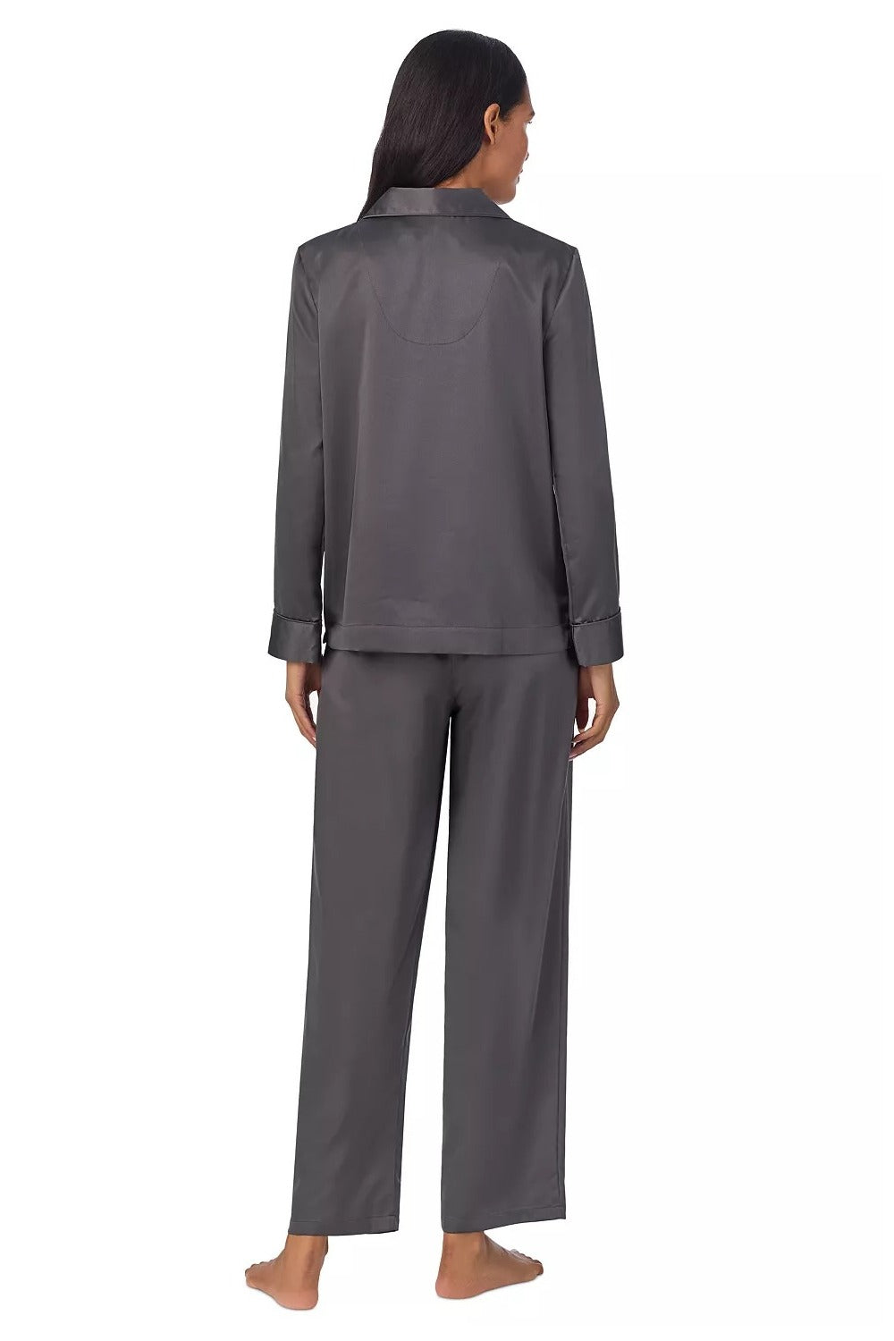 Сатиновая пижама с брюками 364495168 gray