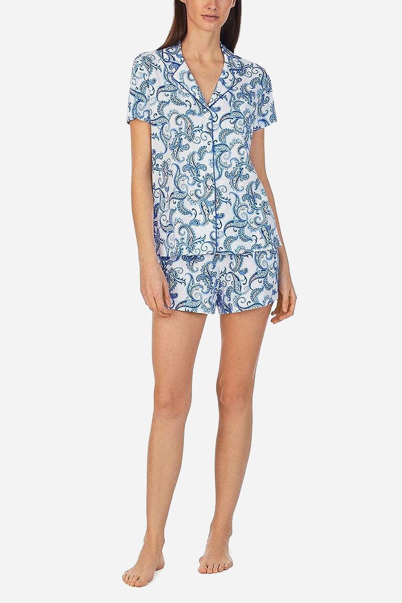 Хлопковая пижама на пуговицах 376707782 white