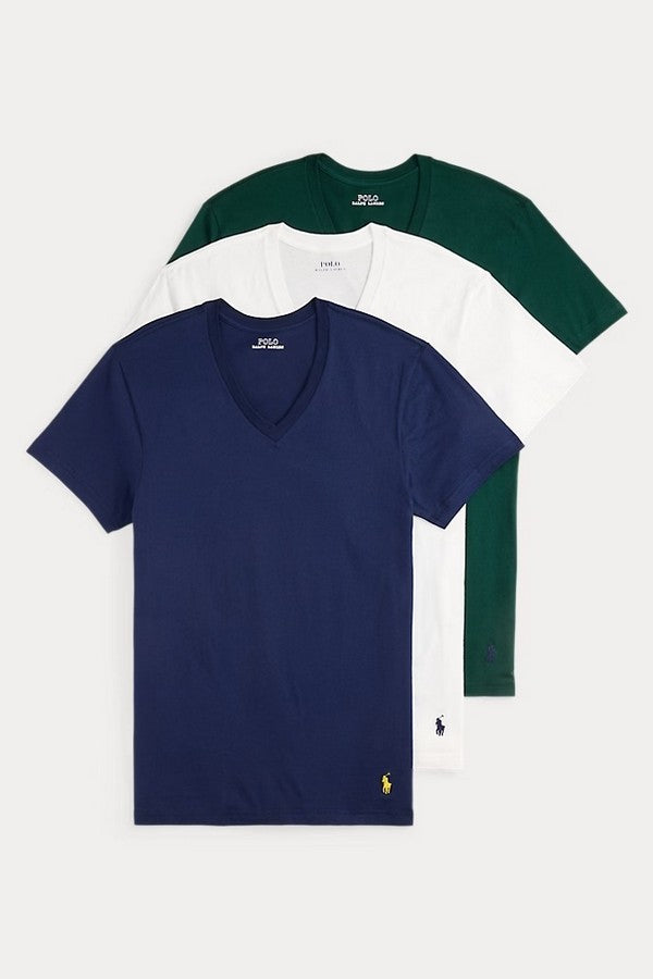 Набір чоловічих футболок 86126336 (3 шт.) multi Ralph Lauren