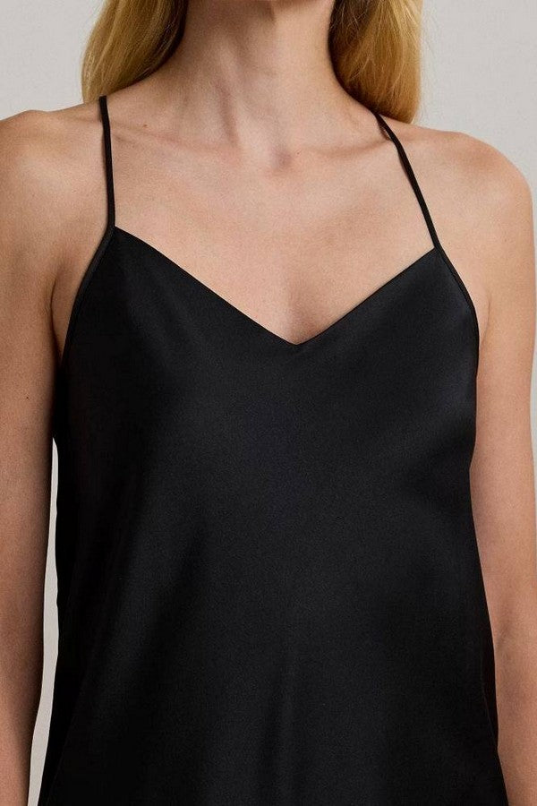 Ночная сорочка из атласа 216984962 black