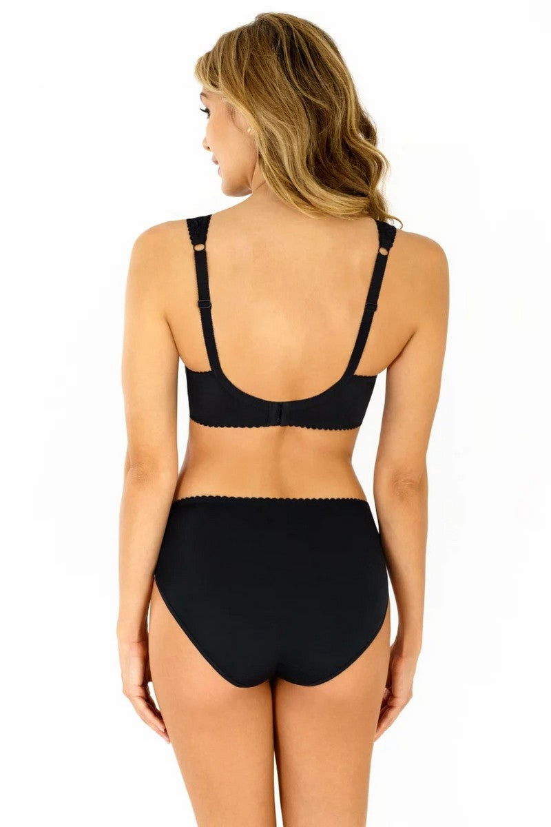 Напівдубльований бюстгальтер з мережива Annija 564717 black