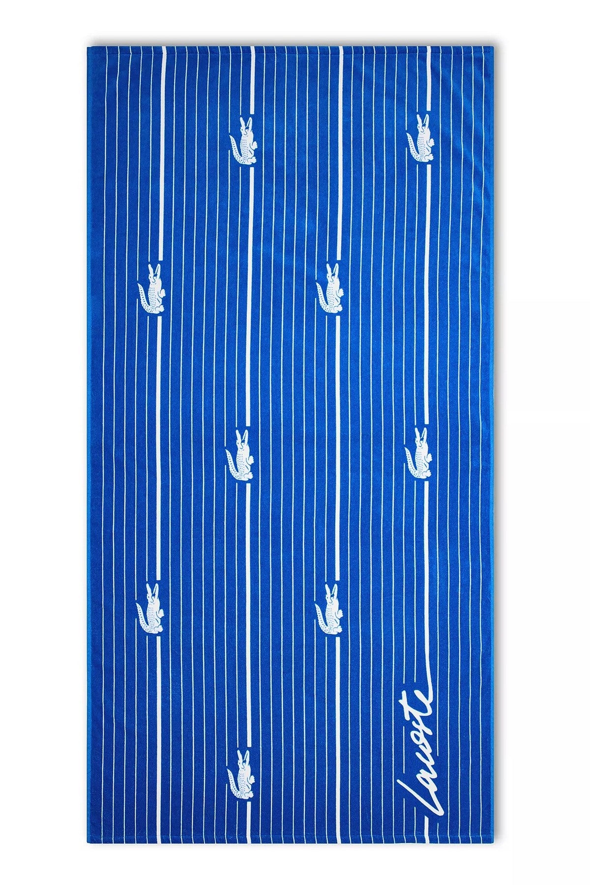 Пляжний рушник 221770942 blue Lacoste