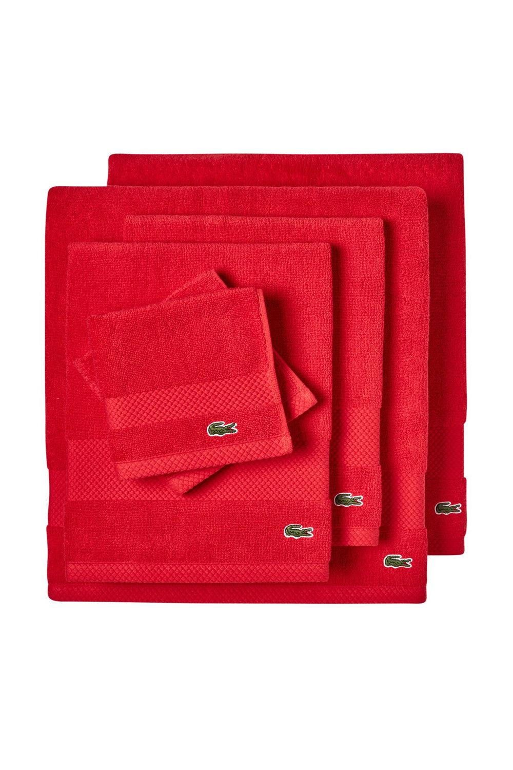 Комплект рушників 761141652 red Lacoste