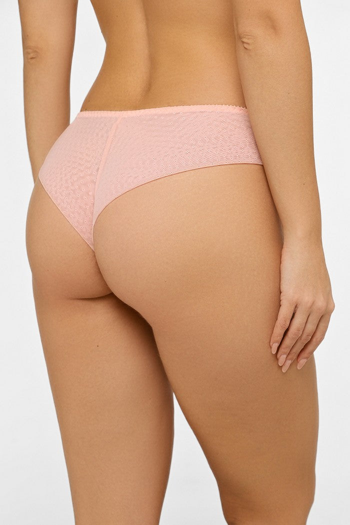 Трусики бразиліана з мереживом Li-2540 peachy