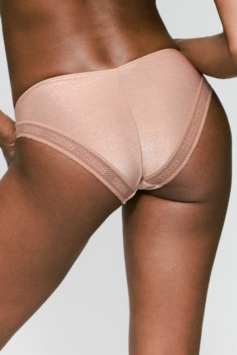 Трусики слип с люрексом 3500250 Carreras warm tan