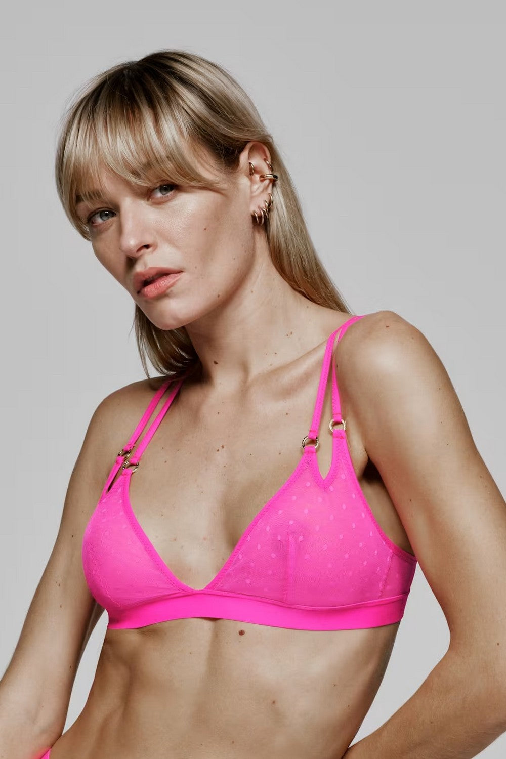 Бралет з мікросітки 3500419 Rincon enchanting pink