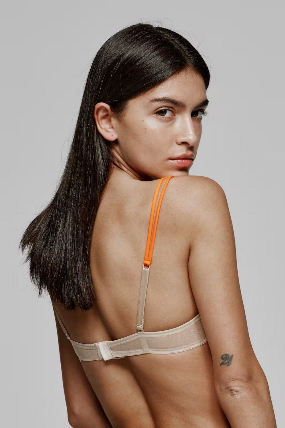 Бюстгальтер с вышивкой 3500813 Shay orange