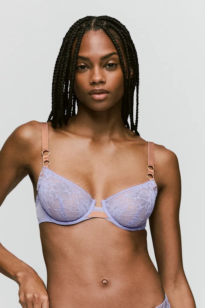 М'який бюстгальтер з мережива 3501310 Lovelace lavender
