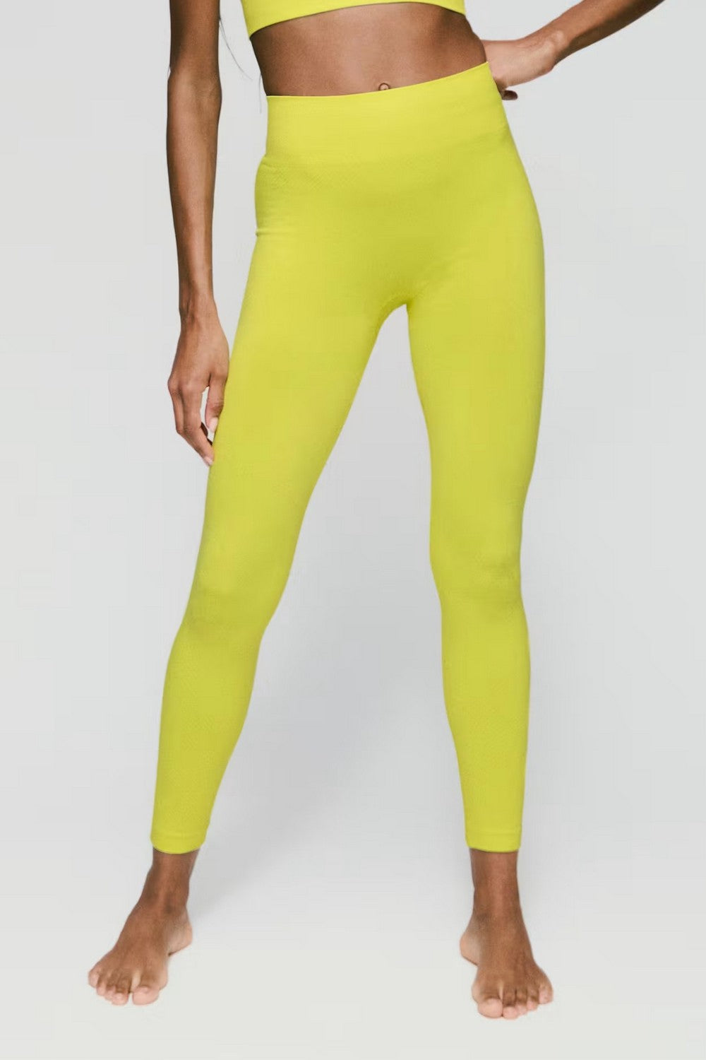 Спортивные леггинсы с логотипом 3501682 Perry bright yellow