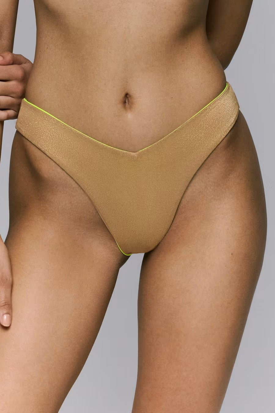 Двосторонні плавки бразиліана 3600156 Denes golden/neon