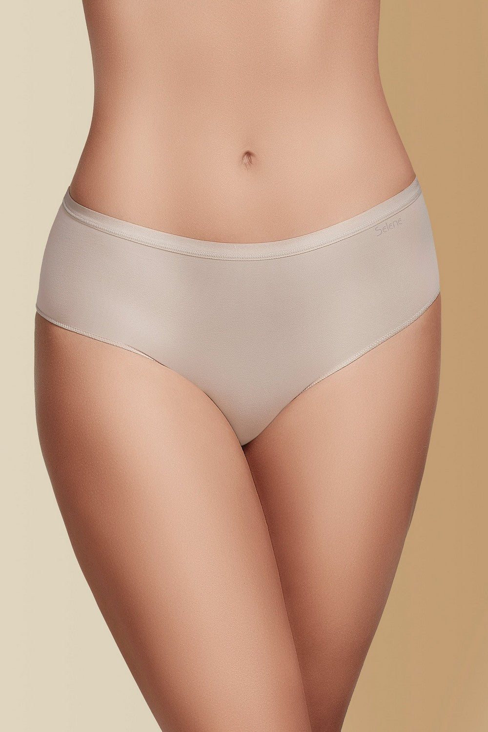 Трусики сліп із бавовни 3136/LBI (2 шт.) beige Selene