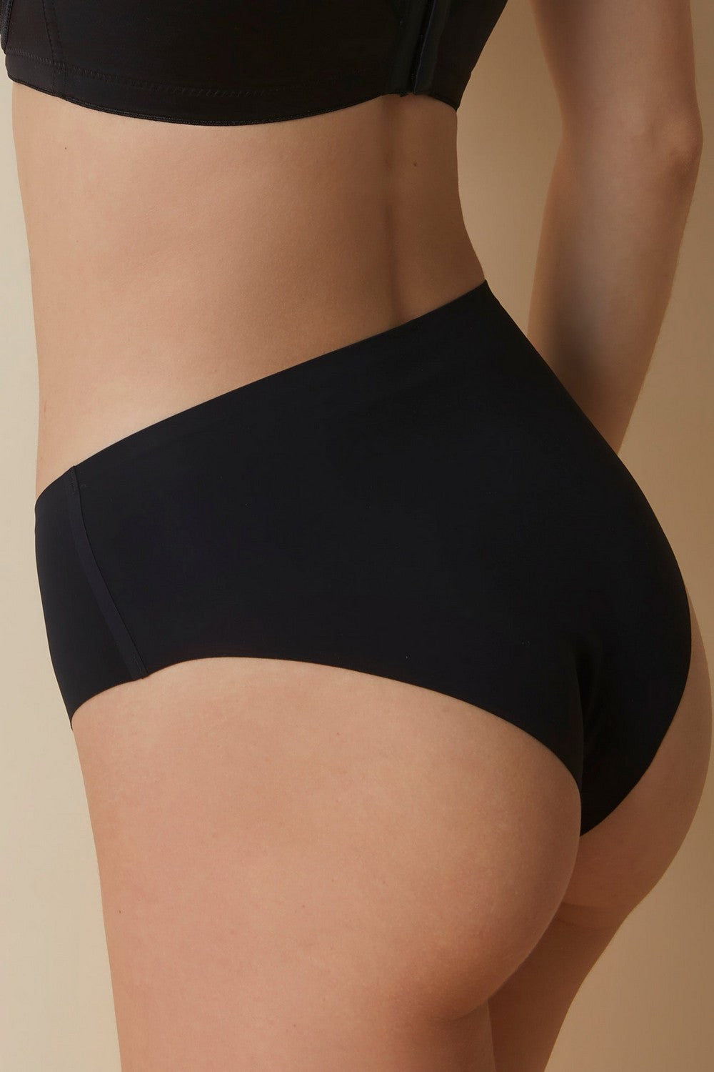 Безшовні трусики сліпи Mia 3129 502/LMD black
