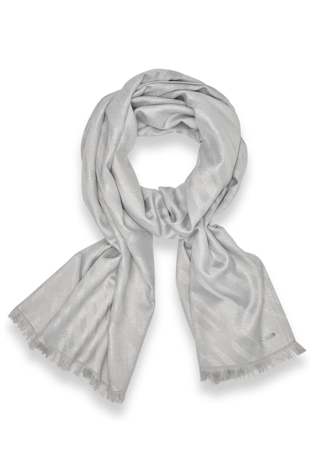 Шарф із люрексом 248502716 gray