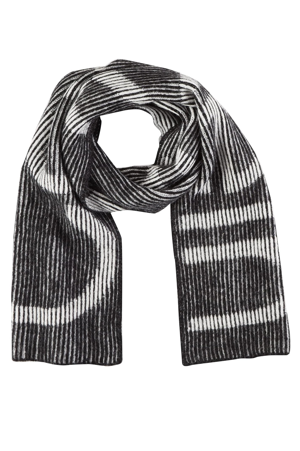 В'язаний шарф 615590579 black