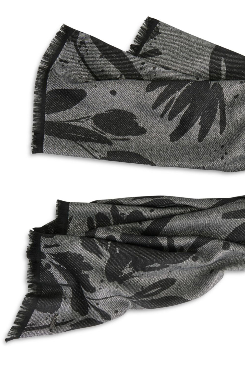 Шарф з бахромою 862207934 black