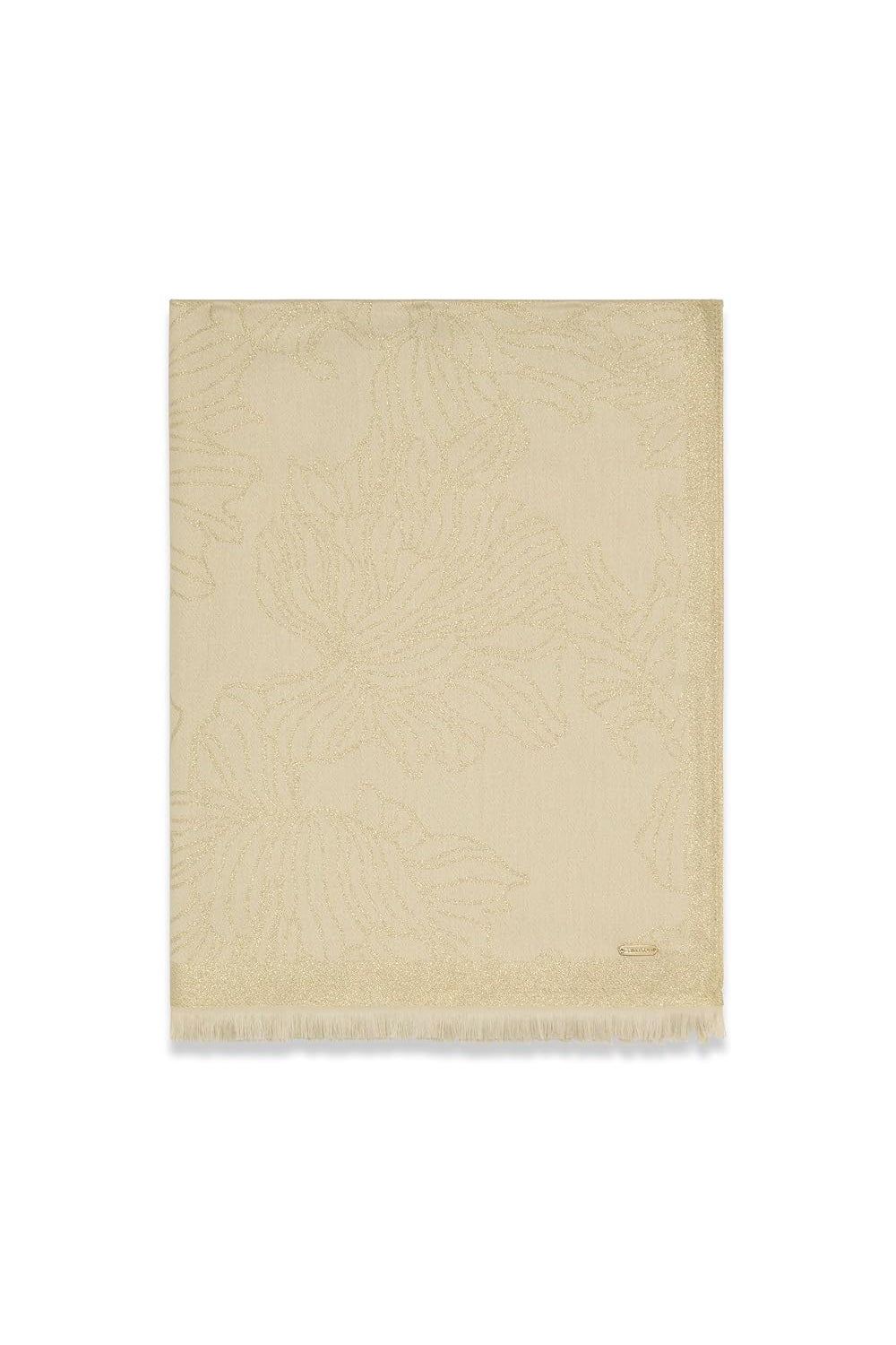 Шарф с принтом 404418075 beige