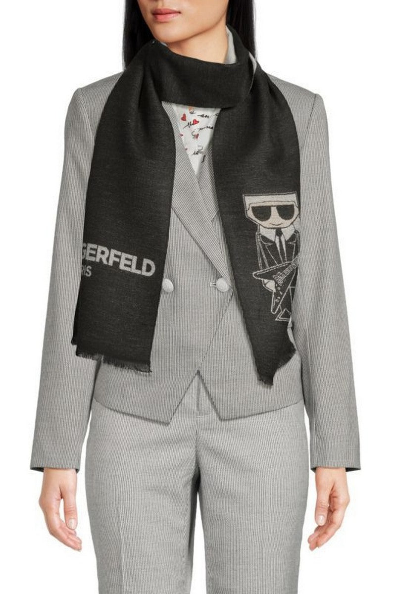 Шарф с логотипом 75573070 black