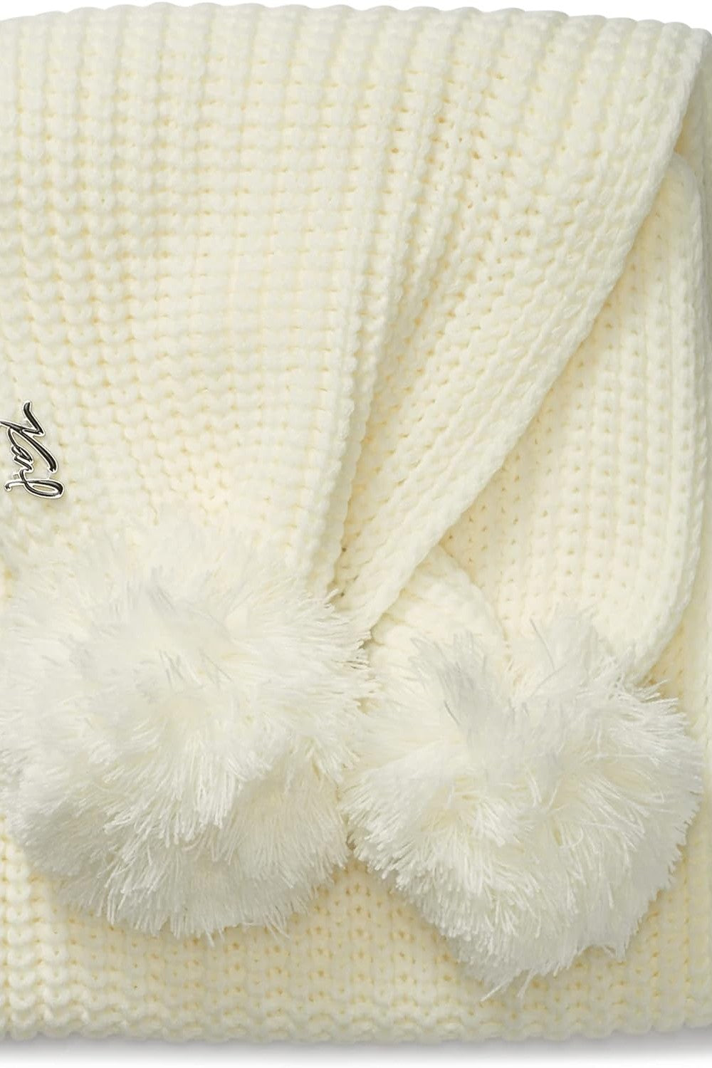 Шарф с помпонами 78879161 white