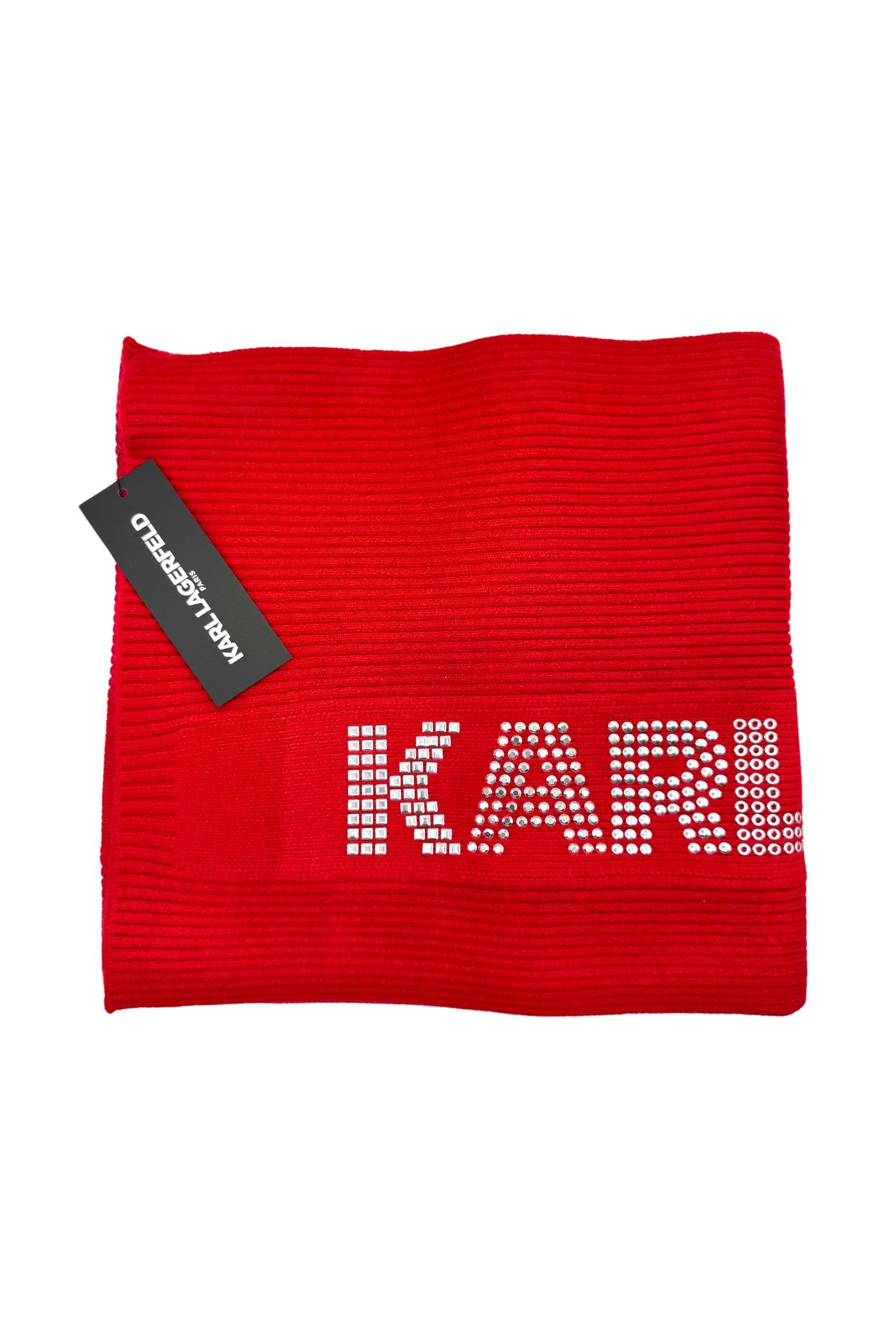 Шарф с пайетками 81341801 red