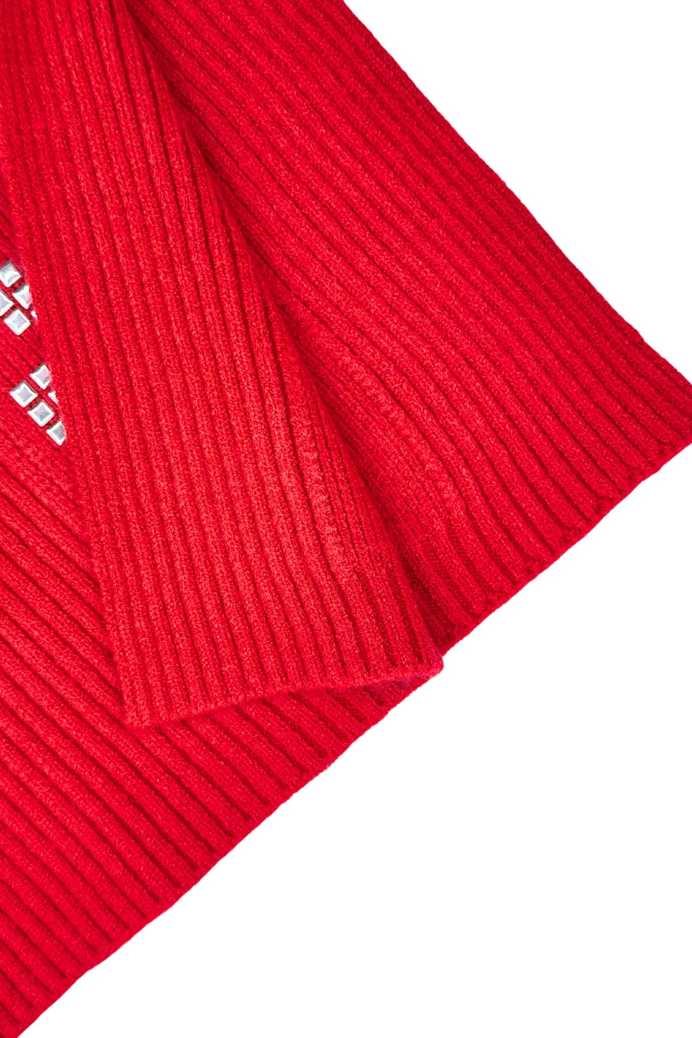 Шарф с пайетками 81341801 red