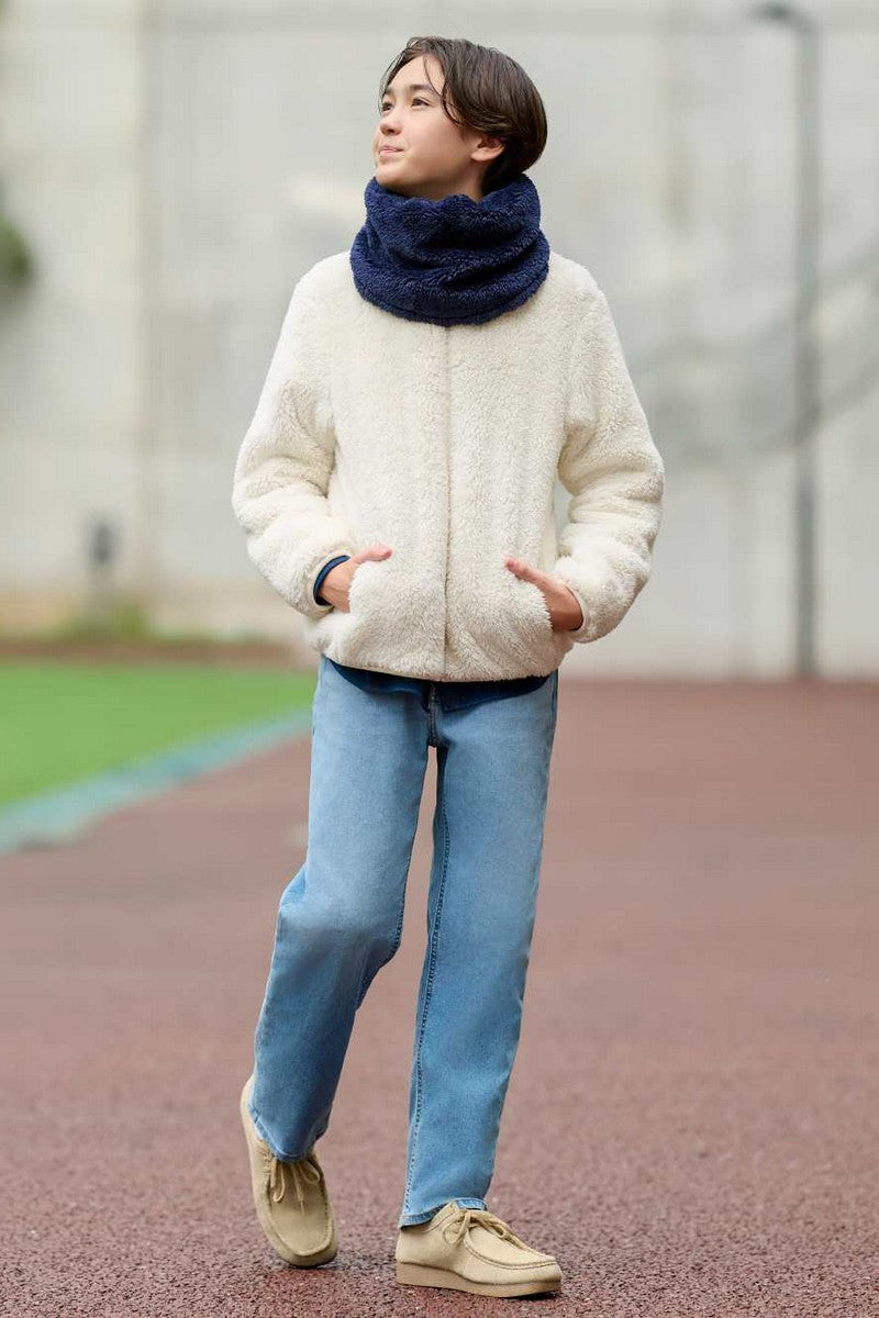 Плюшевий шарф 583201145 blue