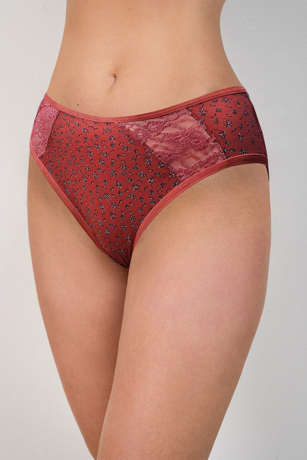 Трусики слип с кружевом BLP 507 (2 шт.) multiсolor