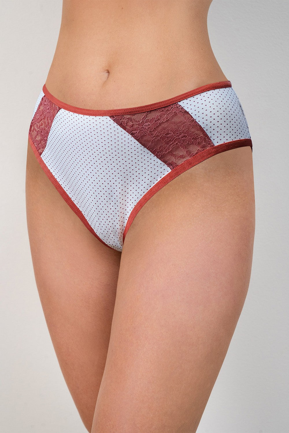 Трусики слип с кружевом BLP 507 (2 шт.) multiсolor