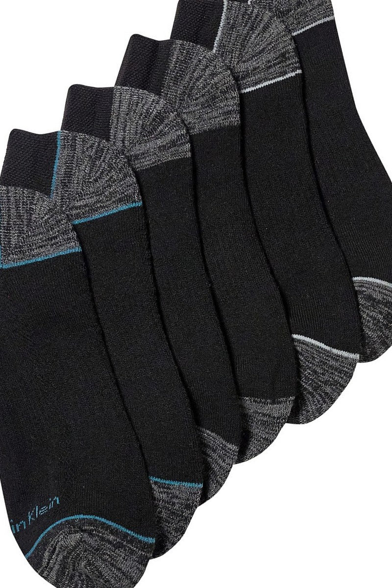 Шкарпетки з махровою стопою 418880999 (6 пар) black