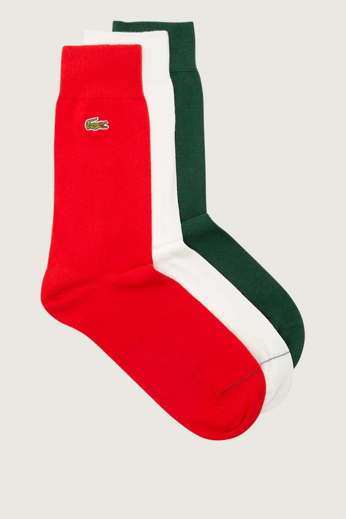Чоловічі високі шкарпетки 747613035 (3 пари) multi Lacoste