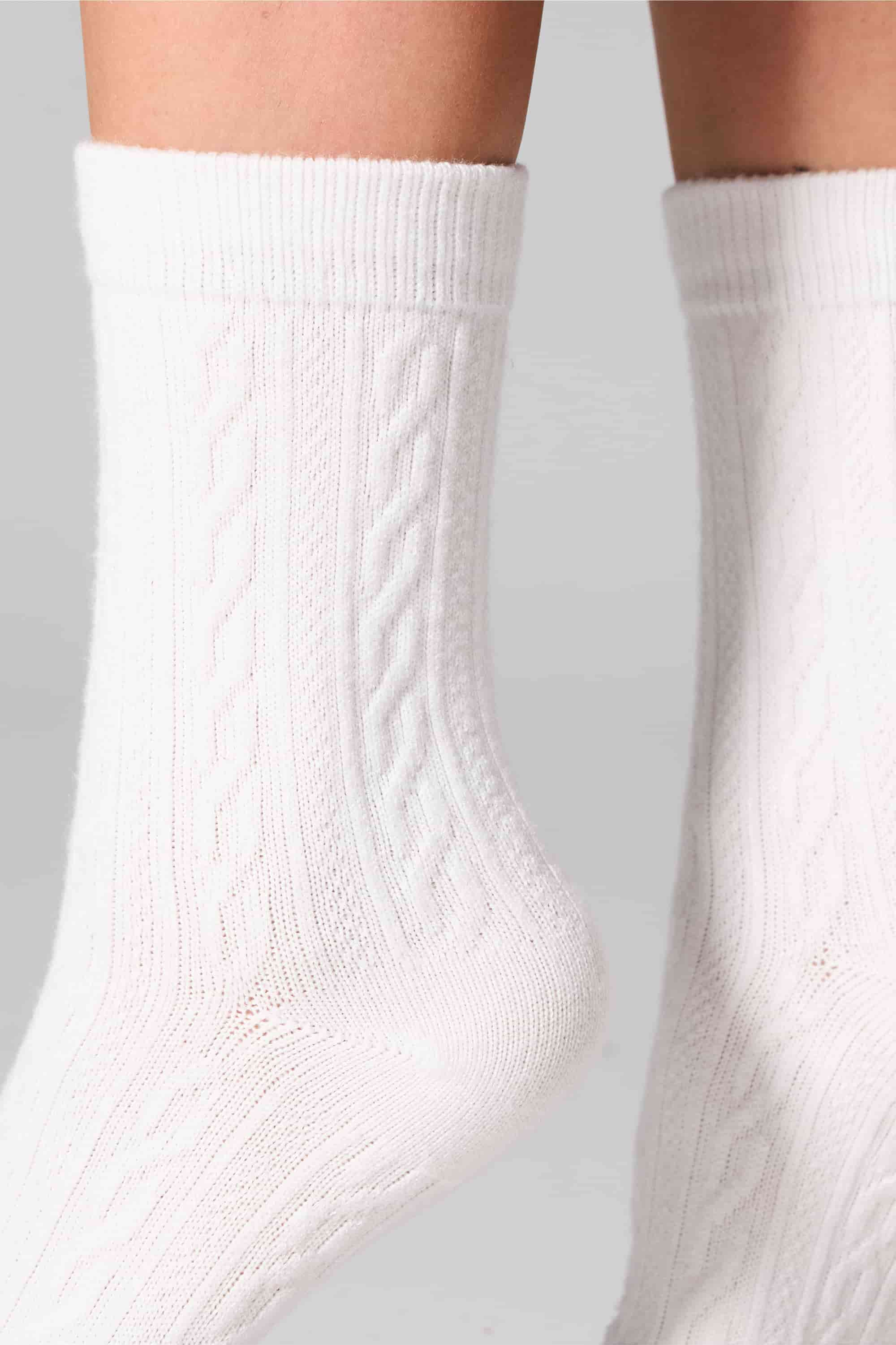 Рельефные носки WC28 Velvet Touch (2 пары) white