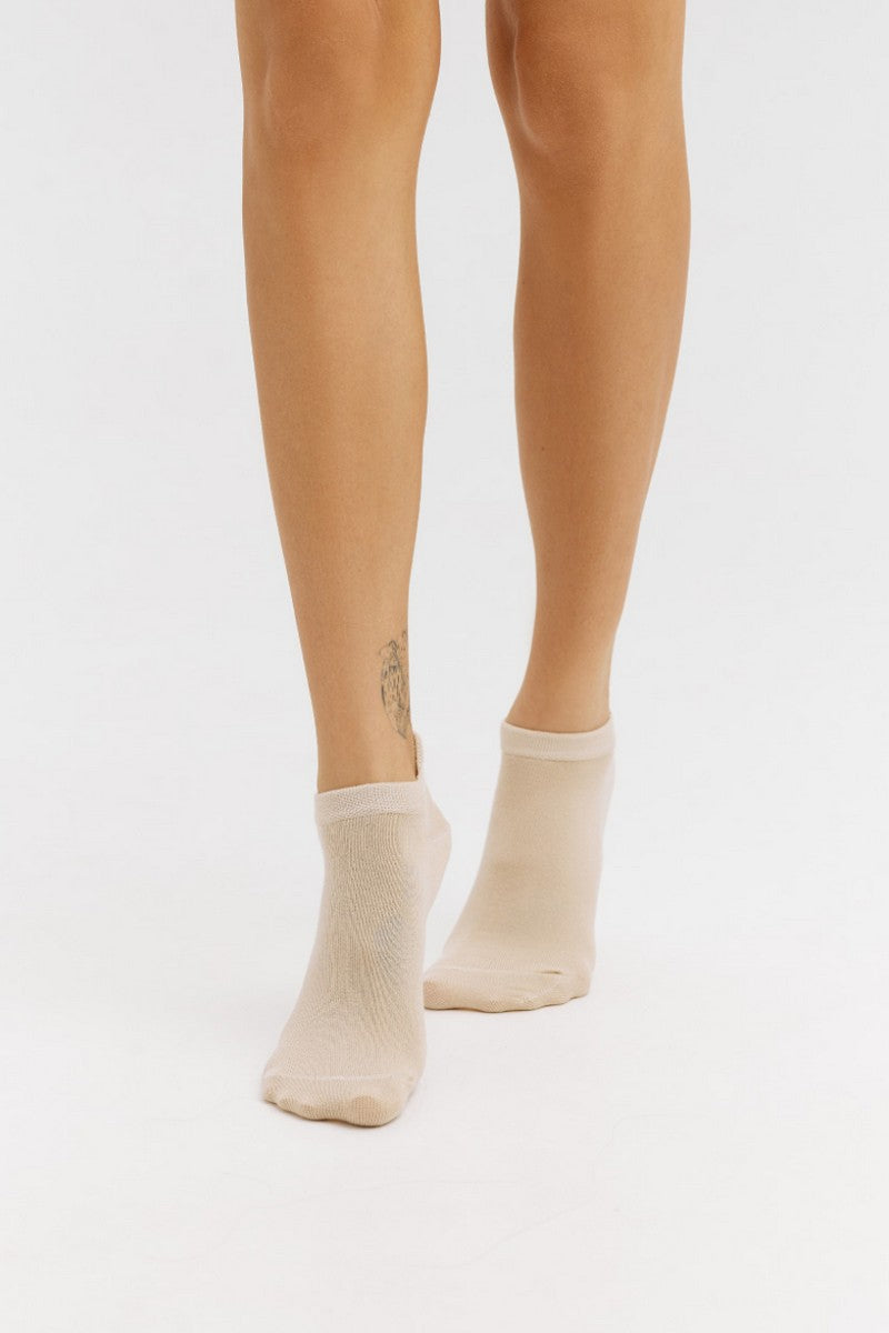 Спортивные носки LSO04-2 beige